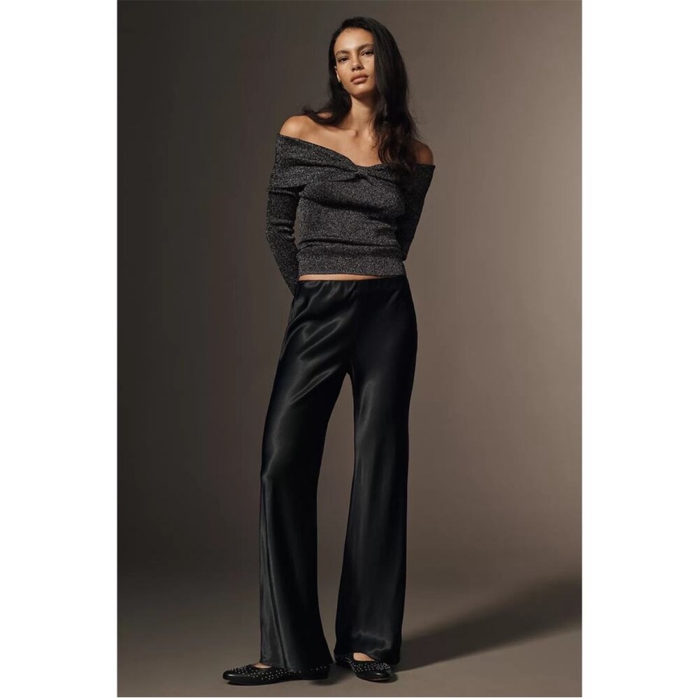 Anthropologie Tilda Pull On Wide Leg Pants
